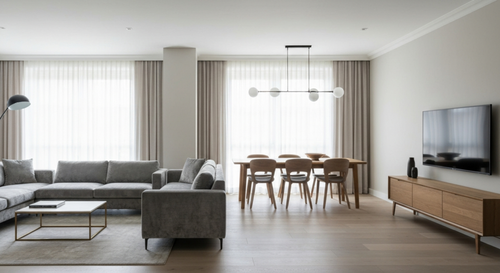 open woonkamer inrichten