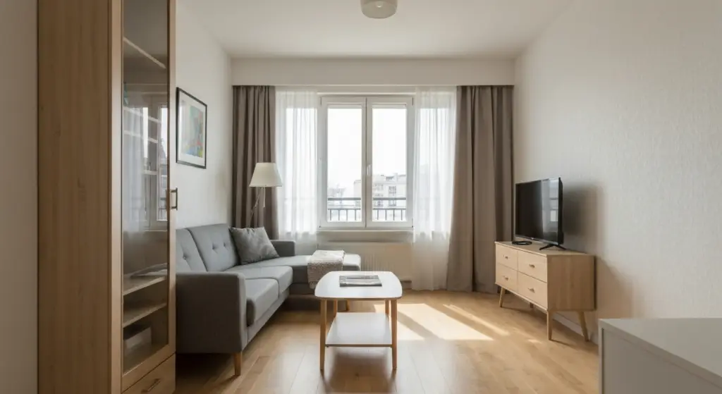 kleine woonkamer inrichten
