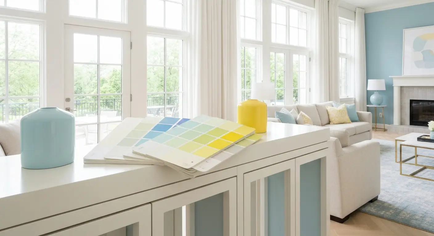 kleuren woonkamer kiezen