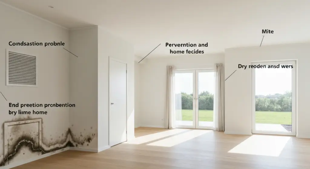 schimmel in huis voorkomen